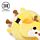 Cuscino da Viaggio con Maschera Relaxeazzz - Giraffa - Animali Dolci