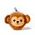 Cuscino da Viaggio con Maschera Relaxeazzz - Scimmia - Animali Dolci