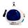 Cuscino da Viaggio con Maschera Relaxeazzz - Astronauta