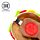 Cuscino da Viaggio con Maschera Relaxeazzz - Hamburger - Fast Food