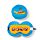 Cuscino da Viaggio con Maschera Relaxeazzz - Yellow Submarine