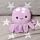Cuscino di Peluche - Polpo - Animali Dolci