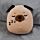 Cuscino di Peluche - Gus il Carlino - Animali Dolci - Squidglys