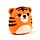 Cuscino di Peluche - Alfie la Tigre - Animali Dolci - Squidglys