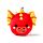 Cuscino da Viaggio con Maschera Relaxeazzz - Drago - Animali Dolci