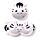 Cuscino da Viaggio con Maschera Relaxeazzz - Bali la Zebra - Animali Dolci