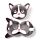 Cuscino da Viaggio con Maschera Relaxeazzz - Bulldog Francese