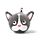 Cuscino da Viaggio con Maschera Relaxeazzz - Bulldog Francese