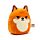 Cuscino di Peluche - Finnick la Volpe - Animali Dolci - Squidglys