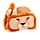 Cuscino da Viaggio con Maschera Relaxeazzz - Leone