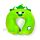 Cuscino da Viaggio in Memory Foam Relaxeazzz - Huck il Dinosauro