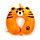 Cuscino da Viaggio in Memory Foam Relaxeazzz - Alfie la Tigre