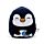 Cuscino di Peluche - Nico il Pinguino - Animali Dolci - Squidglys