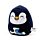 Cuscino di Peluche - Nico il Pinguino - Animali Dolci - Squidglys