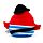 Cuscino di Peluche - Pirati - Jolly Rogers - Squidglys