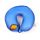 Cuscino da Viaggio con Peluche 2 in 1 - Finley il Pesce Pagliaccio - Swapseazzz