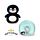Cuscino da Viaggio con Peluche 2 in 1 - Nico il Pinguino - Swapseazzz