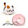 Cuscino da Viaggio con Peluche 2 in 1 - Lola la Gatta - Swapseazzz