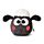 Cuscino di Peluche - Stile Kawaii - Shaun, Vita da Pecora
