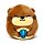 Cuscino di Peluche - Henry la Lontra - Animali Dolci - Squidglys