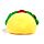 Cuscino di Peluche - Frida il Taco - Foodiemals Squidglys