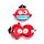 Cuscino da Viaggio con Maschera Relaxeazzz - Bembo il Pirata - Jolly Rogers