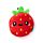 Cuscino da Viaggio con Maschera Relaxeazzz - Elidi la Fragola - Foodiemals