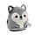 Cuscino di Peluche - Dorian, il Lupo - Animali Dolci - Squidglys