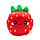 Cuscino di Peluche - Elidi, la Fragola - Foodiemals - Squidglys