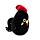 Cuscino di Peluche - Gallo Di Barcelos Portoghese - Squidglys