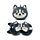 Cuscino da Viaggio con Maschera Relaxeazzz - Luna l'Husky - Animali della Montagna