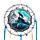 Acchiappasogni - Lupo - Spirit of the Wolf Pack - 16cm