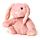 Fermaporte in Peluche - Coniglio Rosa