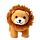 Fermaporte in Peluche - Leone
