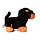 Fermaporte in Peluche - Cane Bassotto