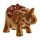 Mini Elefanti Portafortuna Brillantinati con Espositore