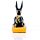 Anubis Nero e Oro Sdraiato