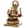 Miniatura in resina - Ganesh Oro e Rosso - 14cm