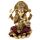 Miniatura in resina - Ganesh Oro e Rosso - 16cm