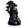 Ganesh Seduto sotto Albero - Oro e Nero