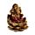 Set di 2 Decorazioni in Resina - Ganesh e Lakshmi - Oro - Loto