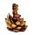 Set di 2 Decorazioni in Resina - Ganesh e Lakshmi - Oro - Loto