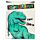 Busta Regalo - Happy Birthday - Dinosauro - Dinosauria - L