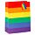 Busta Regalo - Arcobaleno - L
