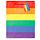 Busta Regalo - Arcobaleno - L