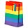 Busta Regalo - Arcobaleno - M