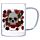 Tazza in Vetro - Teschi e Rose
