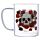 Tazza in Vetro - Teschi e Rose