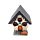 Casetta Decorativa per Halloween con LED - Zucca e Ragno Spooky
