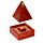 Brucia Incenso per Coni in Legno di Mango - Piramide con Buddha Thailandese